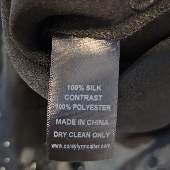 Corey Lynn Calter Silk Embroidered Jacket - Picture 11 of 12